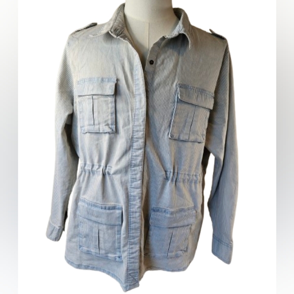 NWT Universal Thread Railroad Striped Jacket XXL - Picture 2 of 14